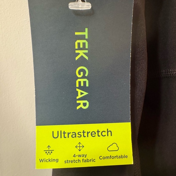 NWT Tek Gear Black Midi Athletic Dress Size Small - Picture 5 of 8